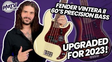 Fender Vintera II 60's Precision Bass - New Upgraded Specs For 2023!