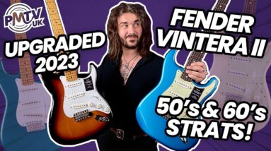 Fender Vintera II Stratocasters! - Showcasing The 50's & 60's Strat's!