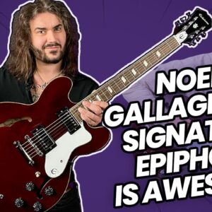 Epiphone Noel Gallagher Signature Riviera - Noel's Iconic 80's Riviera, Reissued!
