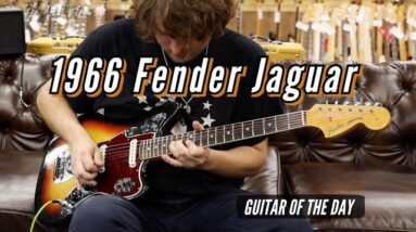1966 Fender Jaguar Sunburst | Guitar of the Day