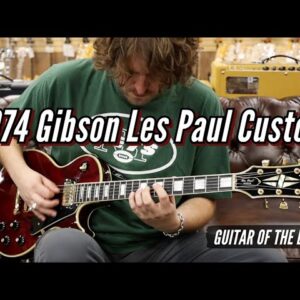 1974 Gibson Les Paul Custom Wine Red | Guitar of the Day
