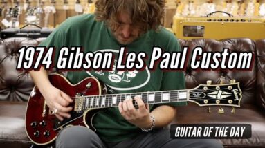1974 Gibson Les Paul Custom Wine Red | Guitar of the Day
