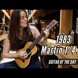 1983 Martin 1/4 28 | Guitar of the Day - Angela Petrilli