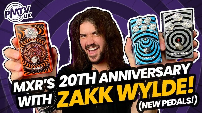 NEW MXR Zakk Wylde Audio Pedals! - Celebrating 20 Years Of Zakk & Dunlop!