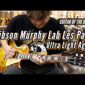 Gibson Murphy Lab Les Paul Ultra Light Aged Hand Selected Top by Norm | Guitar of the Day