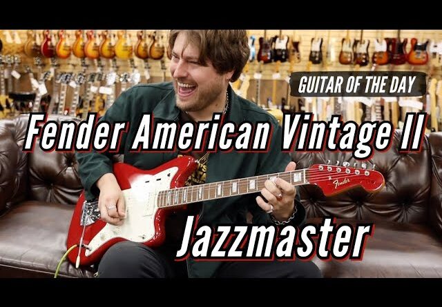 2022 Fender American Vintage II Jazzmaster Dakota Red | Guitar of the Day