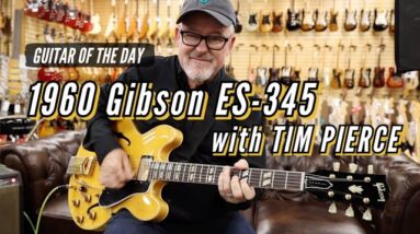 1960 Gibson ES-345 Blonde | Guitar of the Day - TIM PIERCE