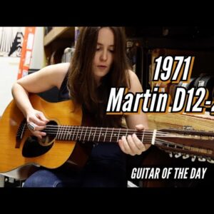 1971 Martin Guitar D12-20 | Guitar of the Day - Angela Petrilli