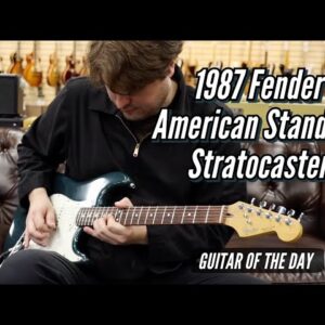 1987 Fender American Standard Stratocaster | Guitar of the Day