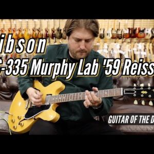 Gibson ES-335 Murphy Lab 1959 Reissue Blonde | Guitar of the Day