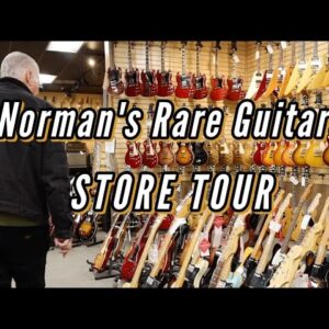 Tour around the shop with Norm at Norman's Rare Guitars