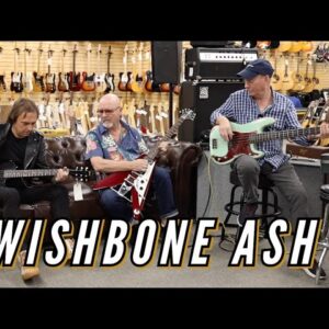 Wishbone Ash at Norman's Rare Guitars