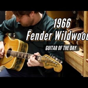 1966 Fender Wildwood V Green | Guitar of the Day