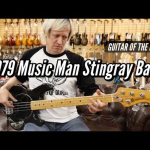 1979 Music Man Stingray Black | Guitar of the Day - Greg Coates