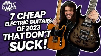 7 Best Cheap Electric Guitars Of 2023 That Don't Suck! - Great Tone At Awesome Prices!