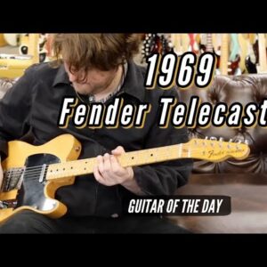1969 Fender Telecaster Natural with Bigsby | Guitar of the Day