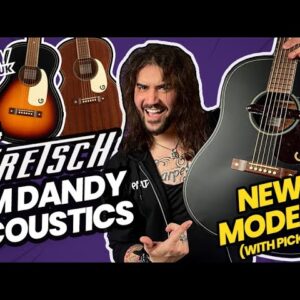 The Coolest 'Vintage' Vibe Acoustic Guitars Around? - The 2024 Gretsch Jim Dandy Lineup!
