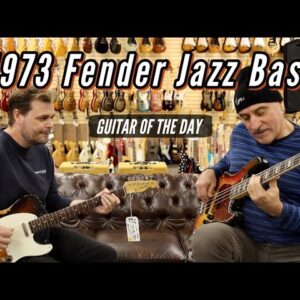 1973 Fender Jazz Bass Sunburst | Guitar of the Day - Roberto Vally & Adam Miller