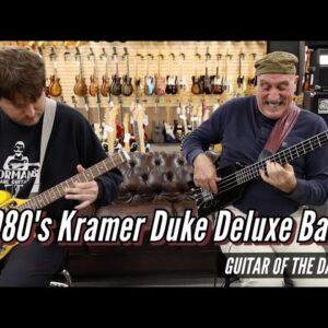 1980's Kramer Duke Deluxe Bass | Guitar of the Day - Roberto Vally