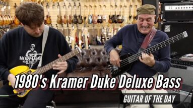 1980's Kramer Duke Deluxe Bass | Guitar of the Day - Roberto Vally