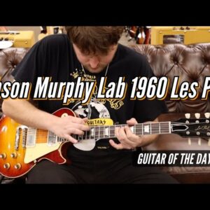 Gibson Murphy Lab 1960 Les Paul Murphy Painted | Guitar of the Day
