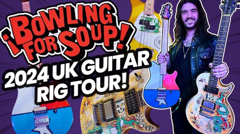 Bowling For Soup LIVE Guitar Gear Rundown! - Jaret, Chris & Rob's Rigs For Their SOLD OUT 2024 Tour!