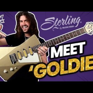 St Vincent's STUNNING 'Goldie' Sterling By MusicMan Signature Guitar!