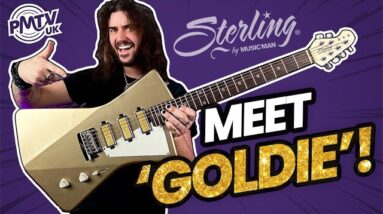 St Vincent's STUNNING 'Goldie' Sterling By MusicMan Signature Guitar!