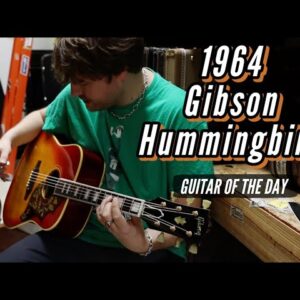 1964 Gibson Hummingbird with a L5 Fretboard | Guitar of the Day