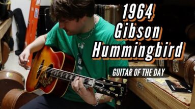 1964 Gibson Hummingbird with a L5 Fretboard | Guitar of the Day