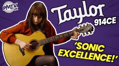Taylor 914ce - Exquisite Tone, Craftsmanship and Playability - The Ultimate Premium Acoustic Guitar!