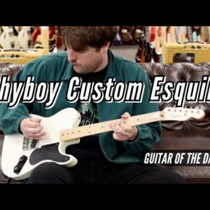 Shyboy Custom Esquire White | Guitar of the Day