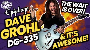 Unboxing & Rocking Out On The NEW Epiphone Dave Grohl Signature DG-335!