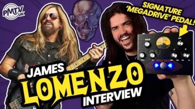 MEGADETH's James LoMenzo Chats Basses, Game Show Hosts & His Signature Ashdown Mega Drive Pedal!