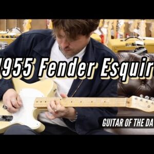 1955 Fender Esquire | Guitar of the Day - From Norm's Warehouse!