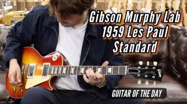 Gibson Murphy Lab 1959 Les Paul Standard Ultra Light Aging Sunrise Tea Burst | Guitar of the Day