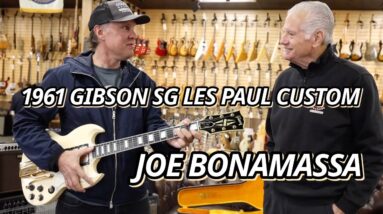 Joe Bonamassa - 1961 Gibson SG Les Paul Custom Fretless Wonder