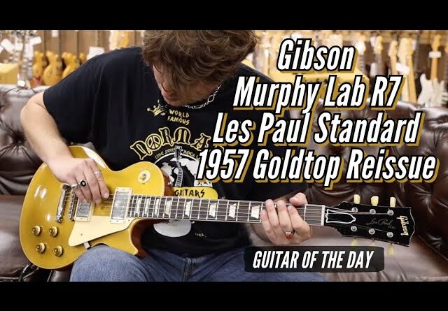 2021 Gibson Murphy Lab R7 Les Paul Standard 1957 Goldtop Reissue | Guitar of the Day