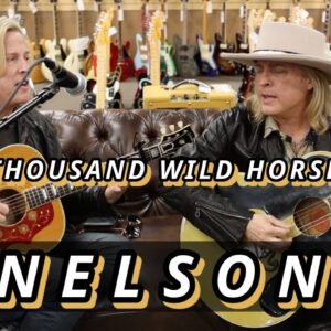 Nelson Twins "A Thousand Wild Horses" - Original 1959 Gibson J-200