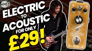 Transform Your Electric Guitar Into An Acoustic With Big Top's Airborne Acoustic Simulator!