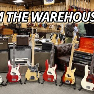 Vintage Guitars & Basses from Norm's Warehouse!!!